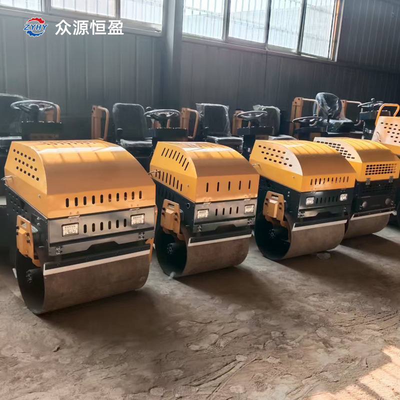 跨境压路机生产工厂 手扶式小型震动回填土沟槽压实机Road roller