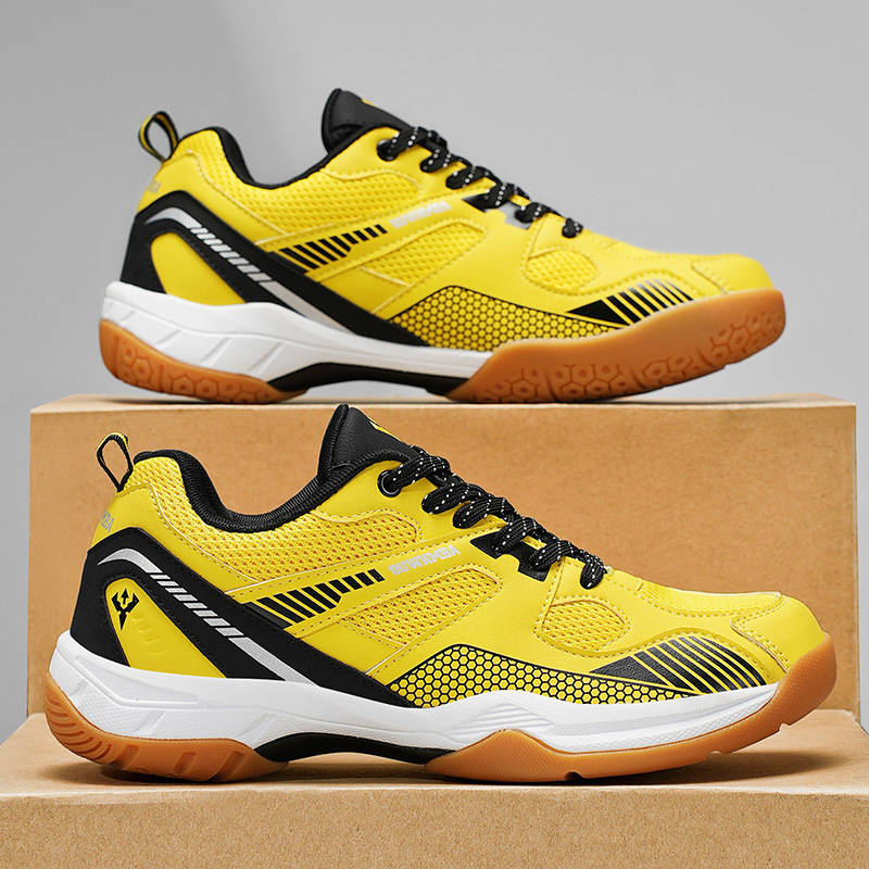 Nuevos zapatos de bádminton especiales transfronterizos, zapatos de entrenamiento de tenis, zapatos de tenis de mesa para estudiantes masculinos y femeninos
