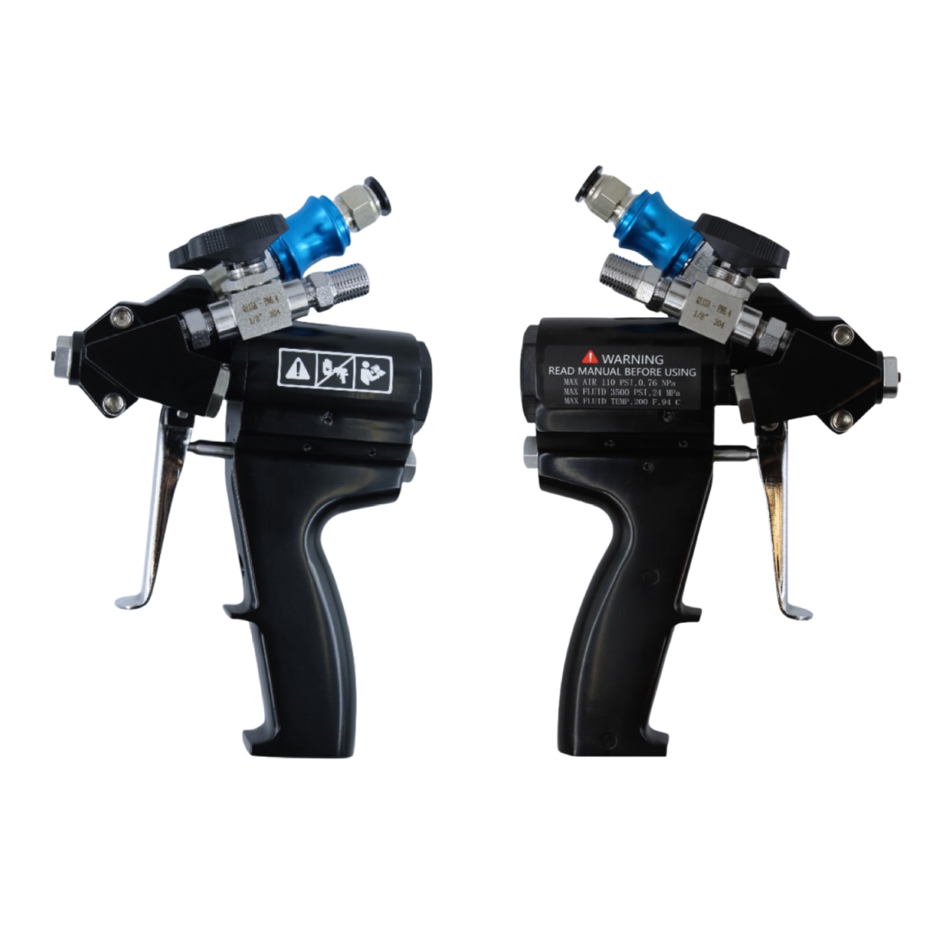 气动聚脲聚氨酯喷枪 P2聚氨酯喷涂设备，厂家批量直销双组份喷枪