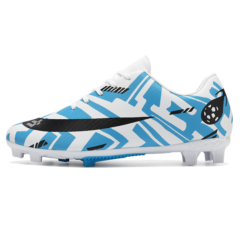 Customizado transfronterizo de clavos largos zapatos de fútbol para hombres adultos entrenamiento de clavos profesionales zapatos de entrenamiento de niños zapatos deportivos de baja altura juveniles image 6