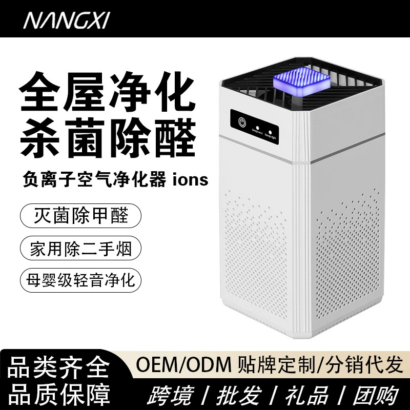 Handheld Air Purifier (NANGXI) Portable Smart Silent, Antibacterial, Replaceable Filter