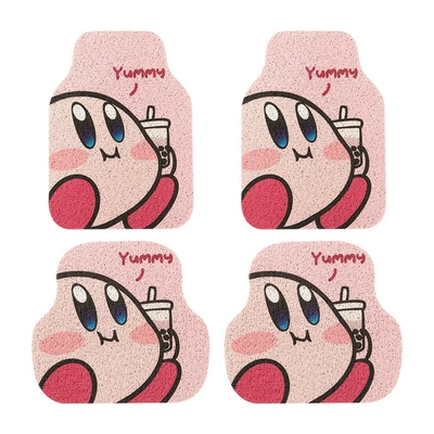 Universal Foot Pad, Car PVC mat wire - milk-tea-card-silk-ring-foot-pad-4-pieces