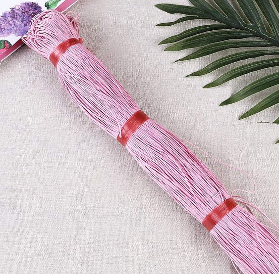 Cordón de cera de algodón común de 1 - 2mm cordón de cera de algodón doméstico tejido a mano cordón de cera cuerdas de cuentas de ropa cuerdas de maletas cuerdas de etiqueta image 21