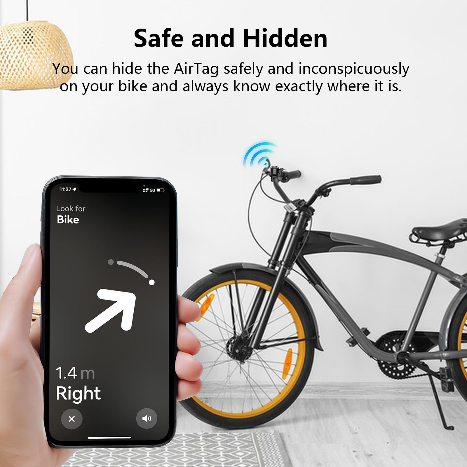 Bicycle Bell Antirobo Buscador Find my Bell Antirobo Localizador Global MFI