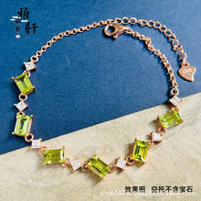 ���s���|�ٴ�S925�y����Ƕ4*6mm�����L���ο������DIYŮ�����