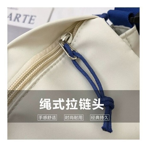 Klein Blue Korean Ins Hong Kong Style Bags versatile street photography one-shoulder postman bag ulzzang student crossbody bag women