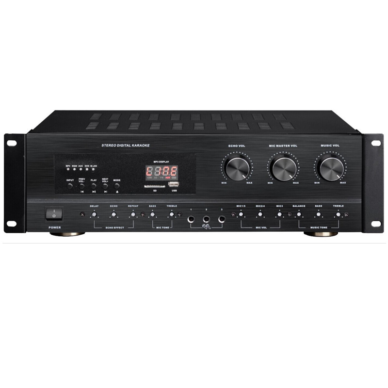 Venta directa de fábrica Paquete de tarjeta de KB-700S amplificador KTV amplificador multi-función karaoke AMPLIFICADOR DE POTENCIA DE AUDIO