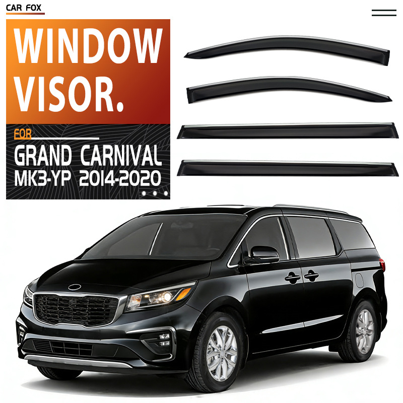 Suitable for Kia Grand Carnival Window Visor Window Rain and Sunshade