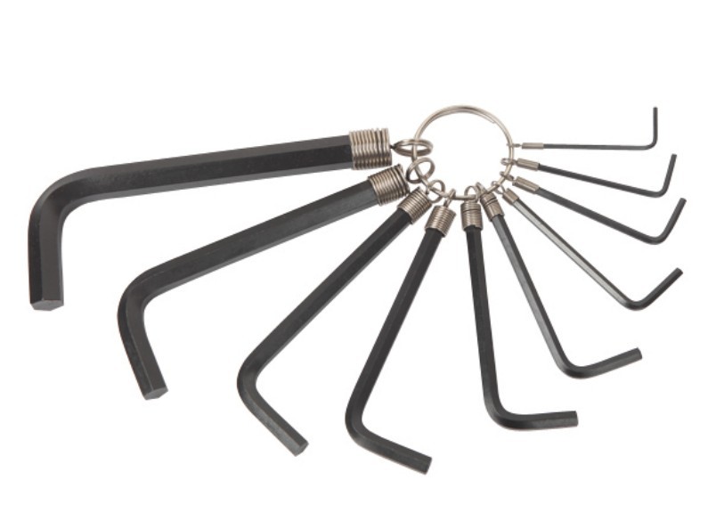 钢盾工具8件套扳手10件套公制链式内六角扳手S050018 S050019内六