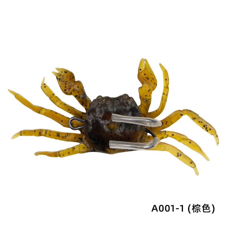 Shareshark luya cebo falso cebo biónico cebo suave 3D suave cangrejo cebo suave con gancho cebo falso biónico