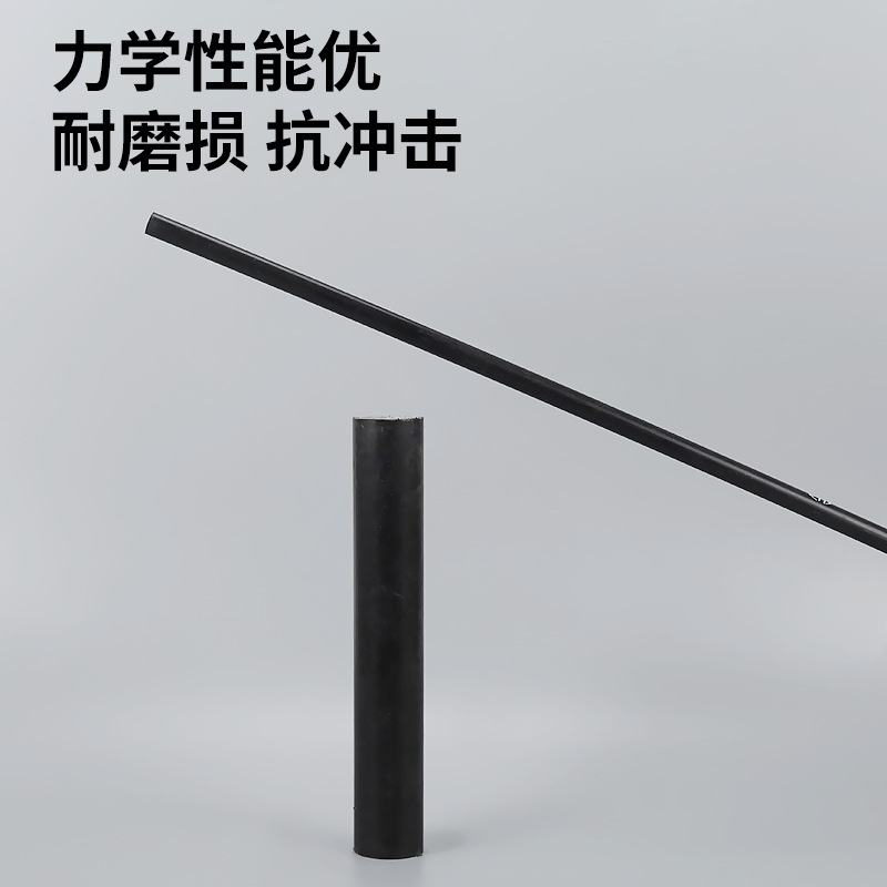 多规格黑色PA尼龙棒 圆柱形实心耐高温可零切加工聚酰胺树脂PA棒