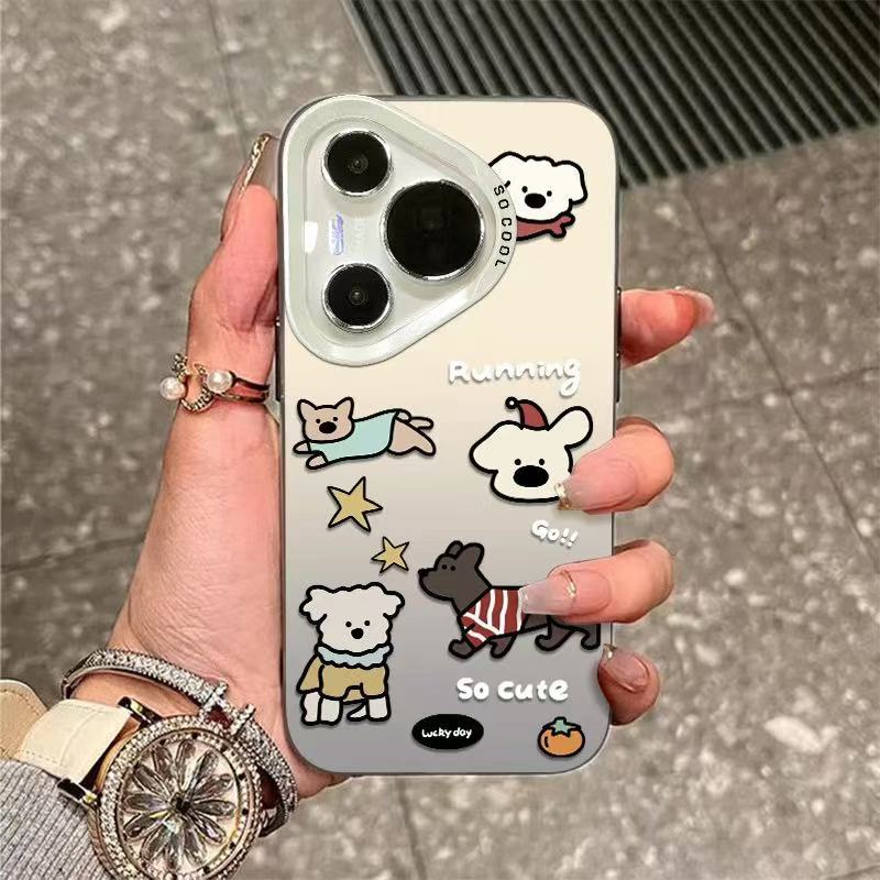 La nueva funda para teléfono móvil es adecuada para la funda para teléfono móvil Huawei mate60pro P70 Personalidad Honor 100 linda nova12/11