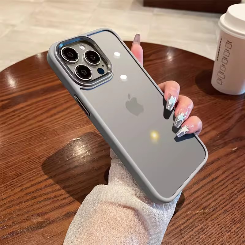 Apple 17ProMax メタルイーグルアイ携帯電話ケース iPhone16 ハイエンド 12 透明落下防止保護カバーに適しています。