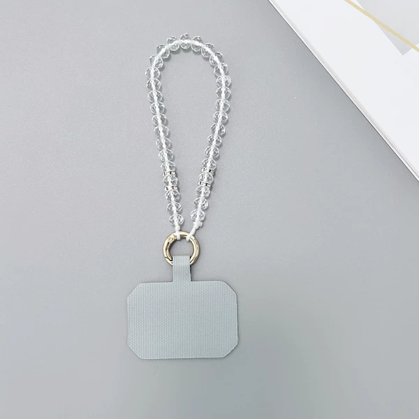 Walm chain crystal+fixed film [White]
