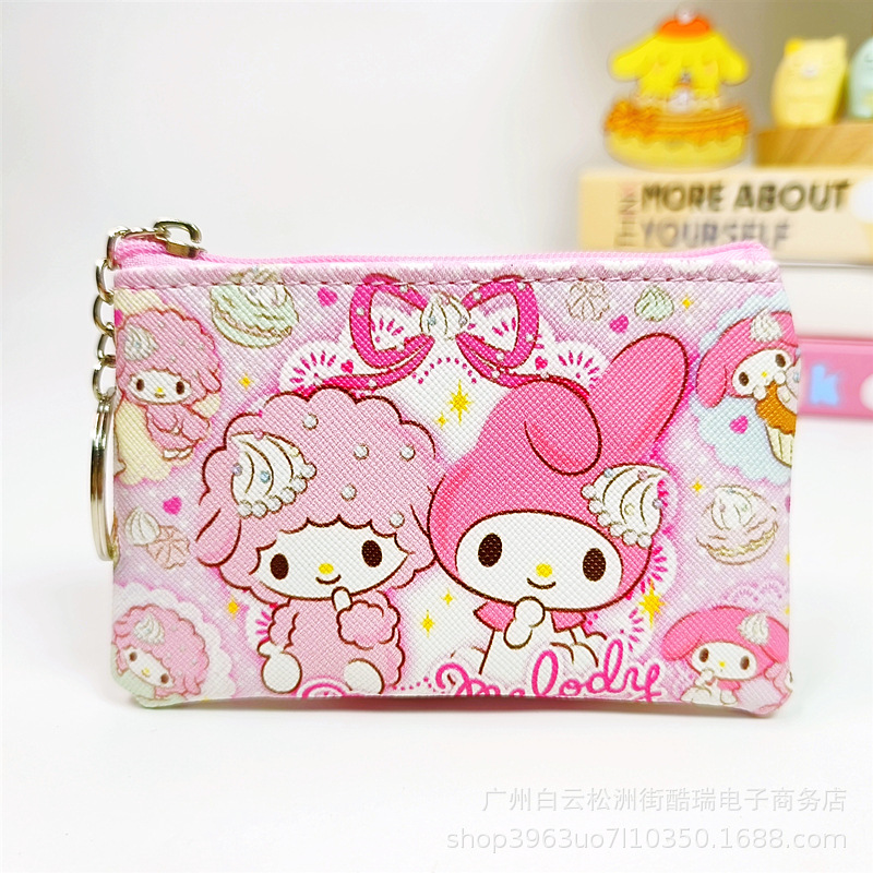 Bolso de la moneda de los niños de dibujos animados lindo niños y niñas monedero bolso de La Moneda bolso de la tarjeta de cremallera pequeña bolsa regalo del estudiante de la escuela primaria