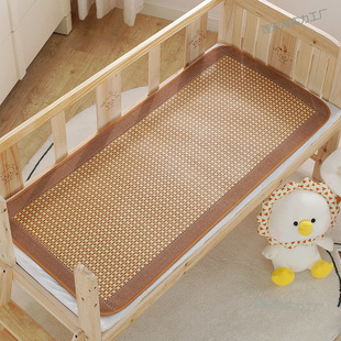 Summer Mat Baby Summer Rattan Mat Ice Silk Straw Mat Summer 2025 Household Special Summer Mat Kidsren's Kindergarten Cool