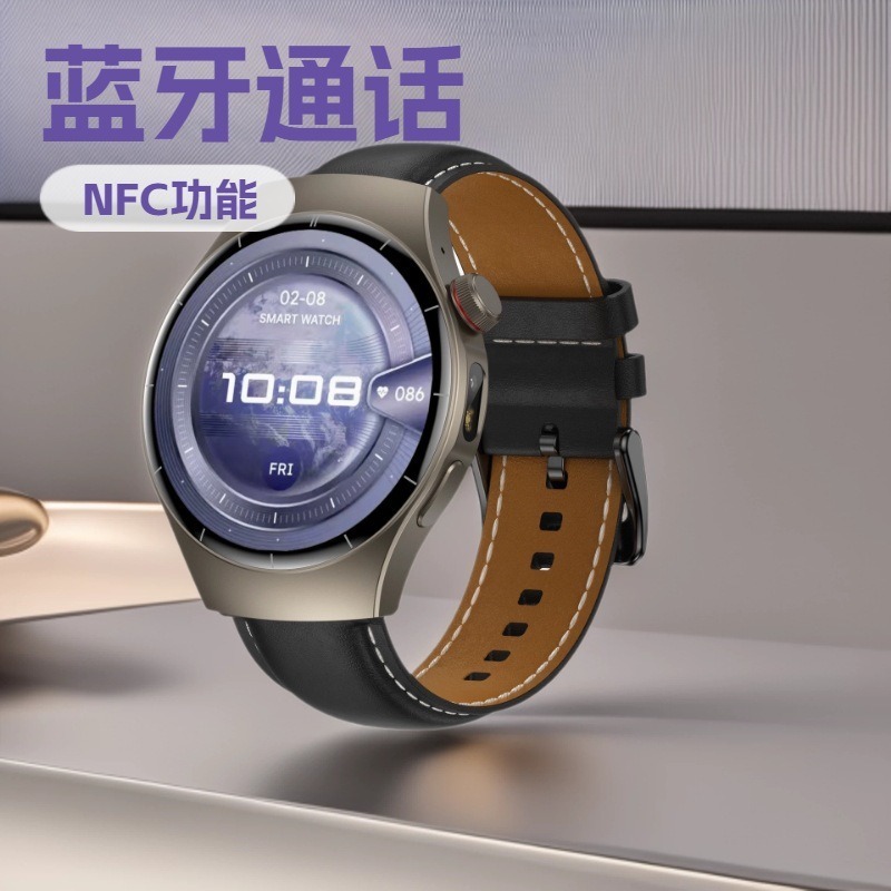 Cross-Border Hot-Selling Product C17Pro Smart Watch with Heart Rate, Blood Pressure, Blood Oxygen, Multi-Sport Health Monitoring, and Nfc Payment Function
