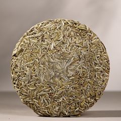 2022 Fuding High Mountain White Tea Silver Needle White Tea Cake with 300g Millimeter Silver Needle Tea Flowers Aroma Wholesale