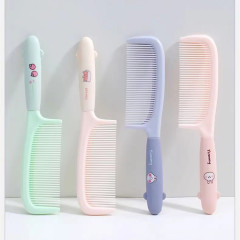 卡通梳子可愛硅膠塑料造型直發家用學生少女便攜密齒美發梳批發