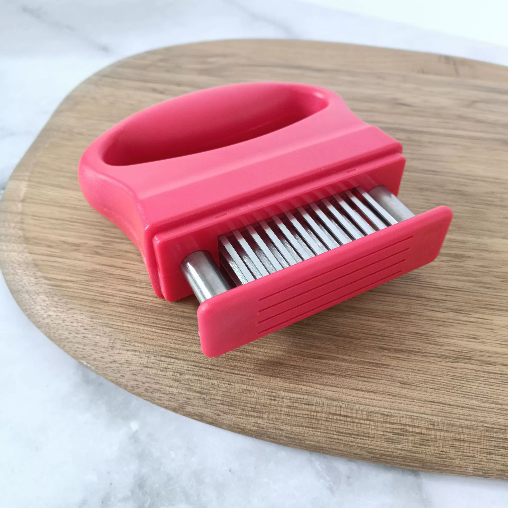 Мясной tenderizer на 48 игл, игла для рыхления мяса, нержавеющая сталь, устройство для отбивания/прокола мяса (для отбивки стейка/разрушения сухожилин)