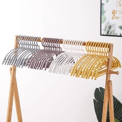 Wide Shoulder Hanger to Prevent Shoulder Bumps, Household Clothes Hanger, No-Trace Clothes Rack, Anti-Slip Clothes Hook, Dormitory Clothes Rack