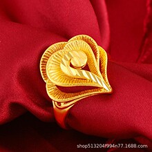 �_��܇���S�~��S��Ů�� �24K���ָ Ů Խ��ɳ��Ůʿ�½��ָ