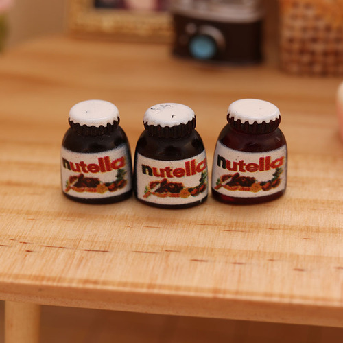 Miniature model chocolate sauce mini model 1:12 minutes ob11 dollhouse dollhouse play diy