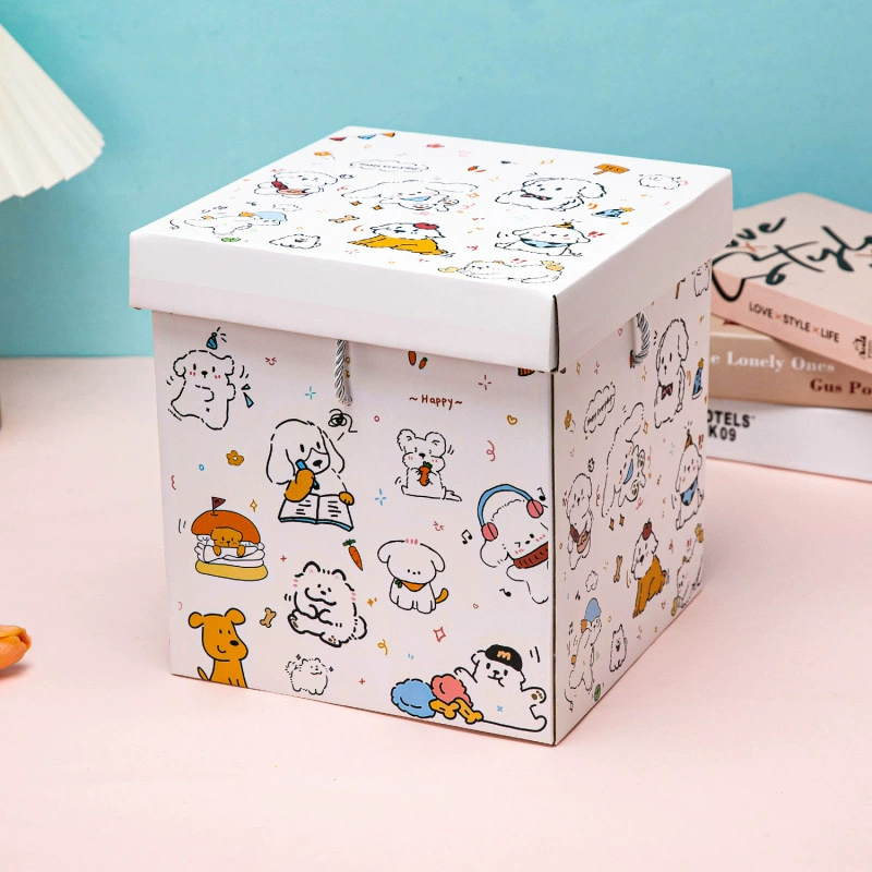 High quality cute cartoon gift box, storage box