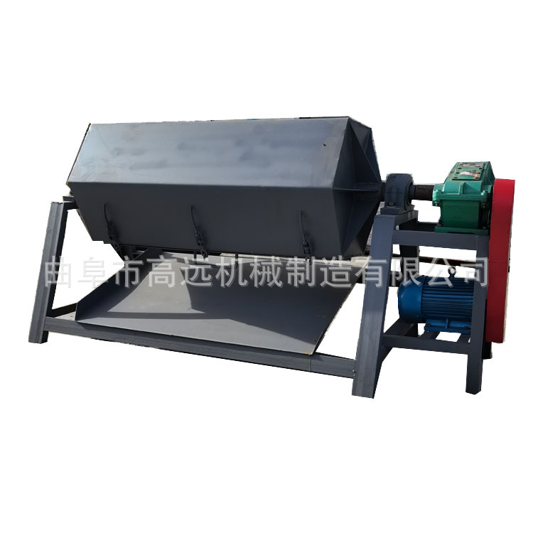 高远碳钢台式六角滚筒抛光机  钉子翻新去锈机 电动火烧铁干磨机