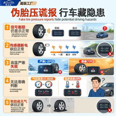 Monitoring System for Cars, Universal: Tire pressure monitoring system
