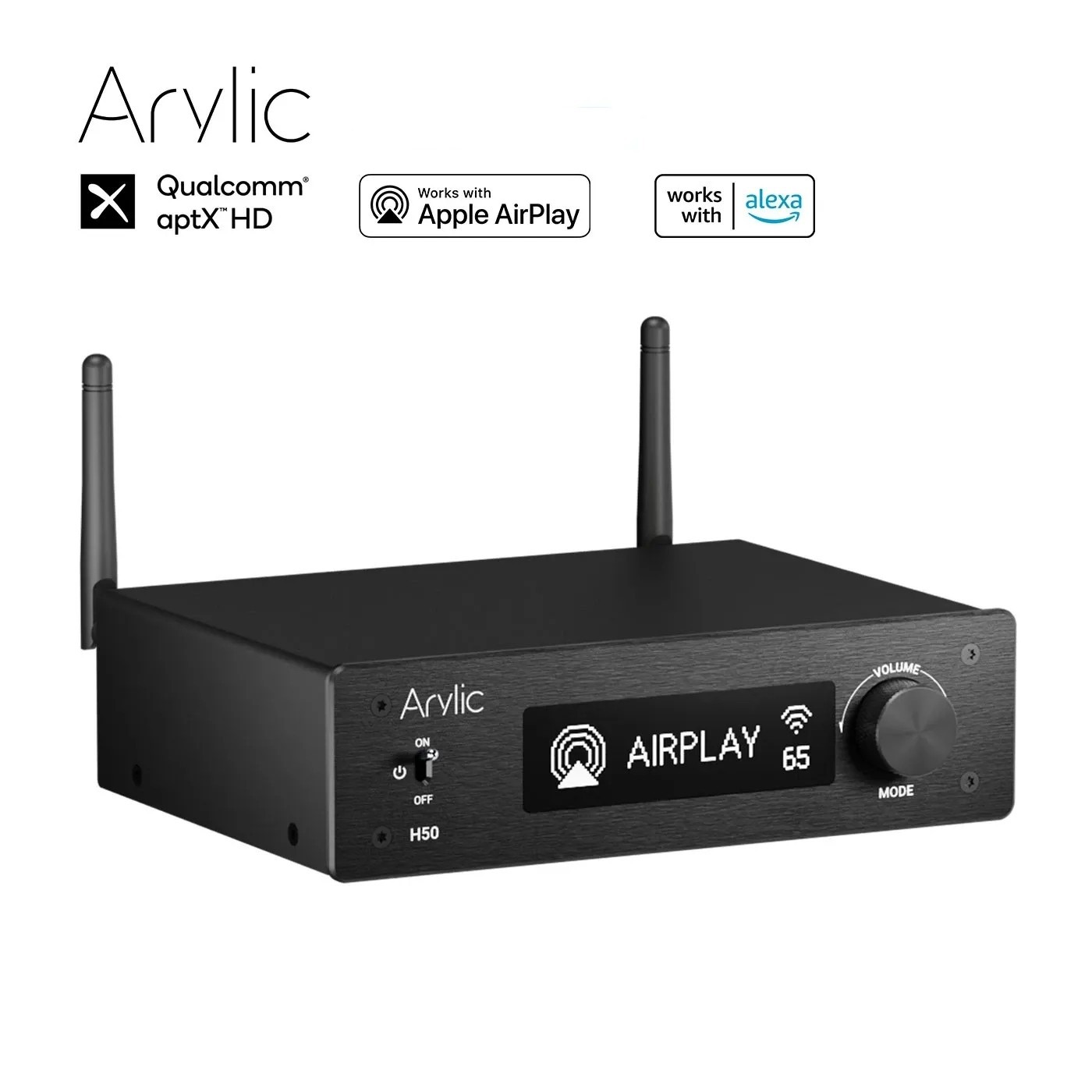 H50 Airplay2 Wireless 50Wx2 Stereo Hi-Fi Stereo Amplifier