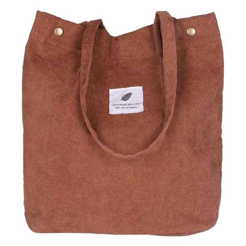 2021 nuevo estilo coreano bolso de mujer de gran capacidad bolsa de compras de pana creativa bolsa de tela moda casual