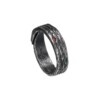 Small design retro fashionable adjustable ring for beloved, on index finger