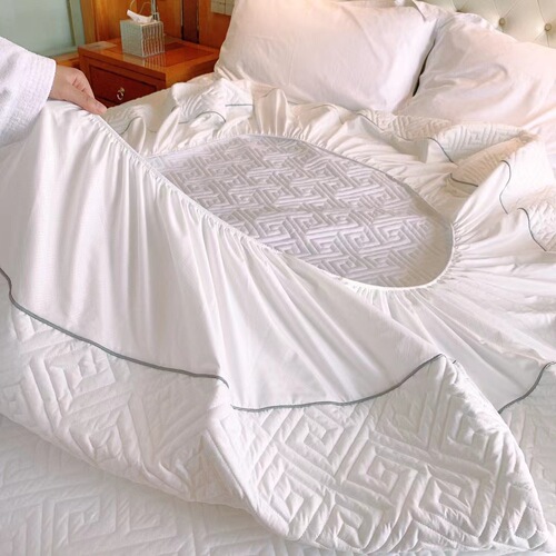 Hilton Garden Inn quilted bed sheet Simmons bed cover mugwort bed sheet mattress cover exclusively for cross-border supply