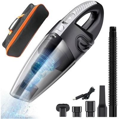 Car Wireless Vacuum Cleaner Wet Tozsoranlar - matte-spray-paint-black-silver-usb-plus-package