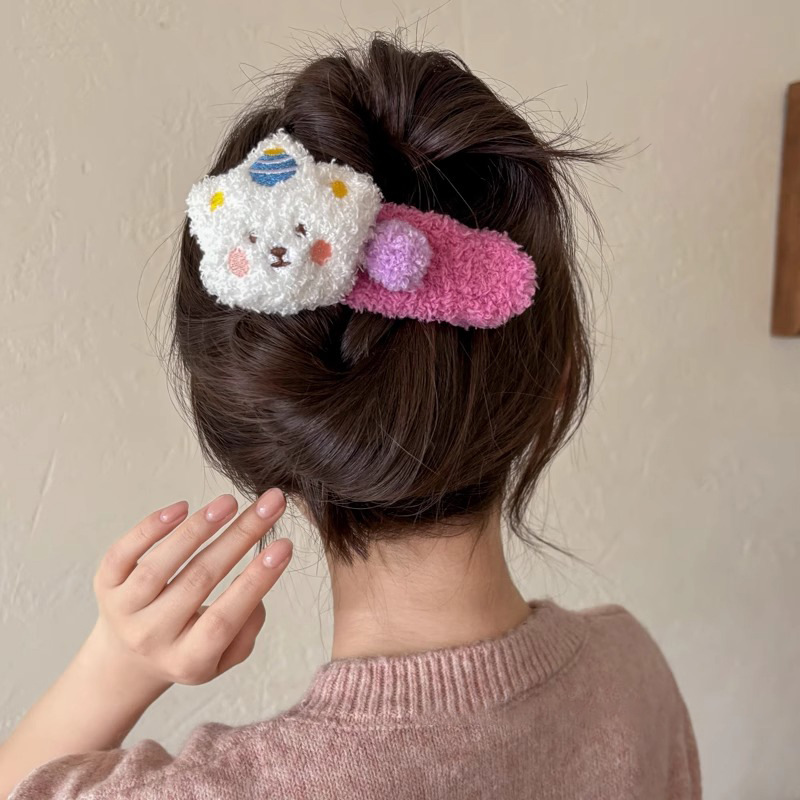 Dulce fiesta amor tridimensional arco anillo de cabello adorable almohada cuerda de cabello de mujer bola de cabello cuerda de adornos de cabello