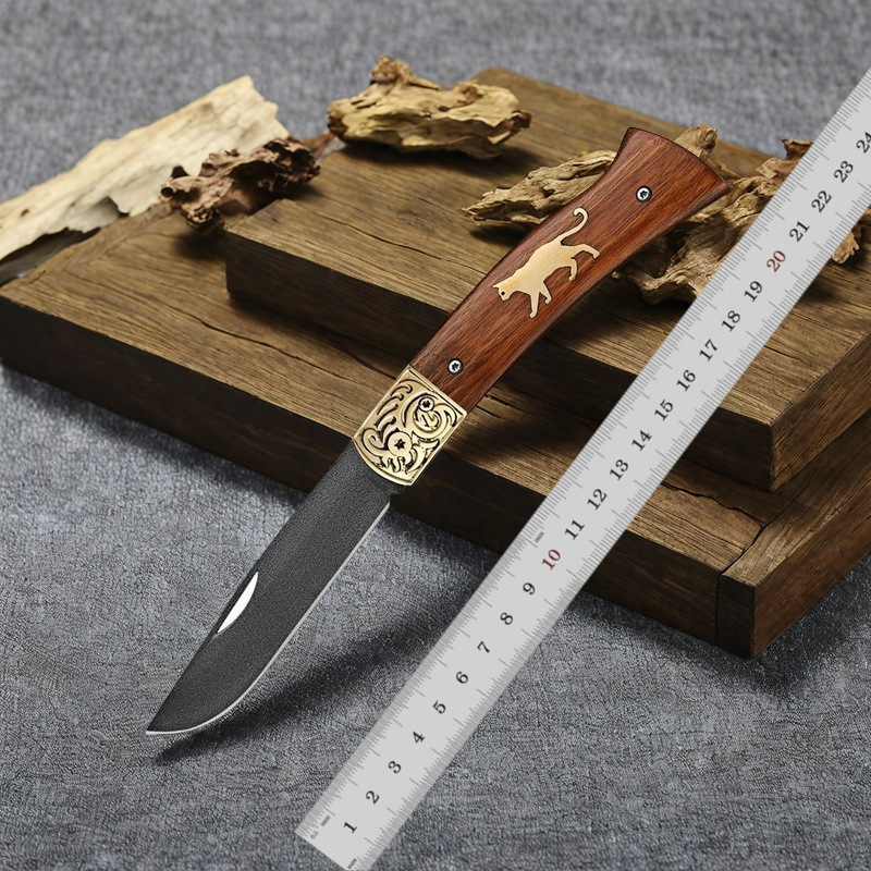 工厂批发新款现货户外迷你登山猫咪小刀户外便携多功能EDC折刀