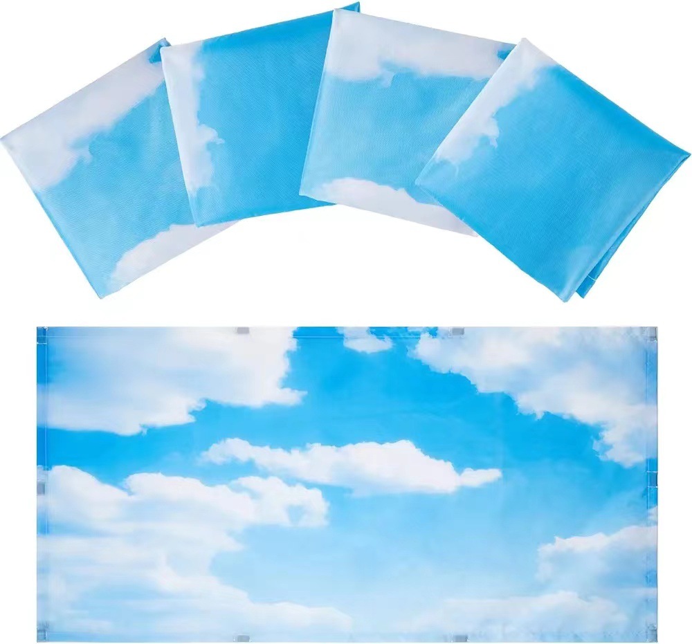 푸른 하늘과 흰 구름 2 (121*61)