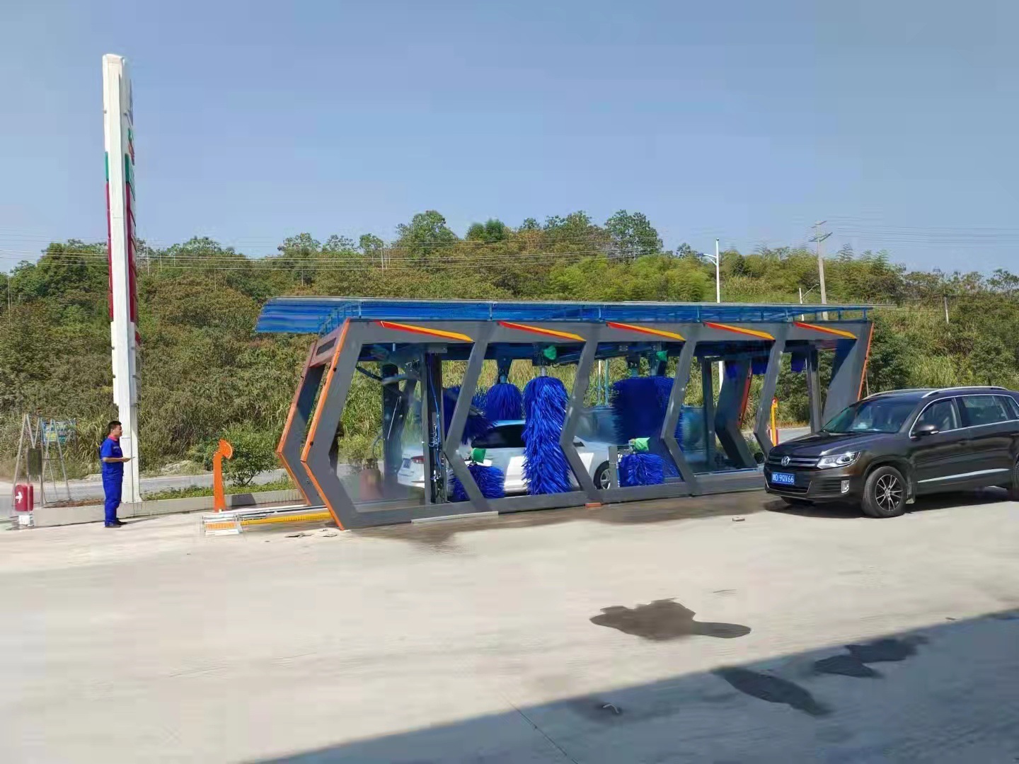 Intelligent Gantry Car Wash Machine, Fully Automatic Smart Car Wash Machine, Unattended Car Wash Machine, Contactless Car Wash Equipment