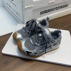 男童靴ネット靴2025春夏新型徳訓靴レジャー運動靴男童阿甘靴登山ランニング靴