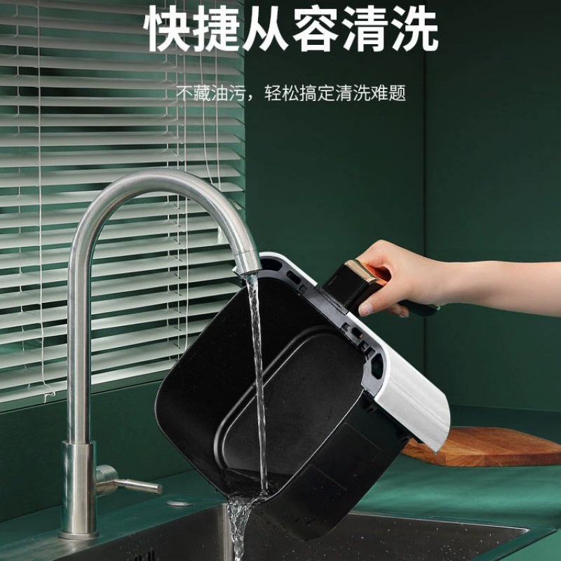 Household air fried pot brand new visible multi -functional full -automatic oven integrated air This pot touch type