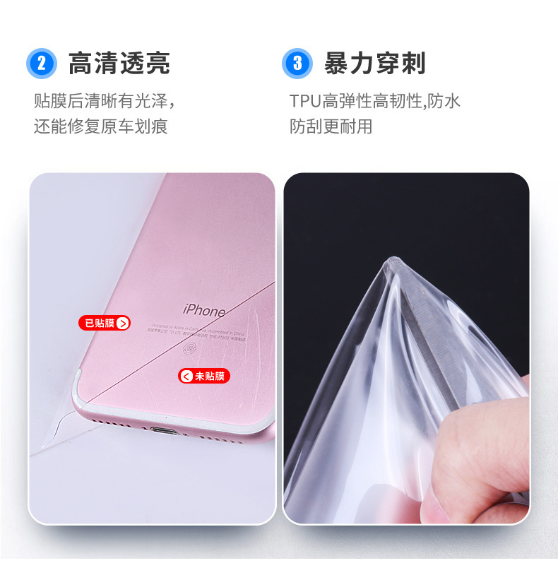Suitable for 19-24 Subaru Forester Interior Protective Film Navigation Screen Central Control Gear Tpu Transparent-Tpu