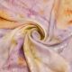 Bohemian vignetting stitching imitation silk printed fabric stretch breathable shawl women's top in stock supply