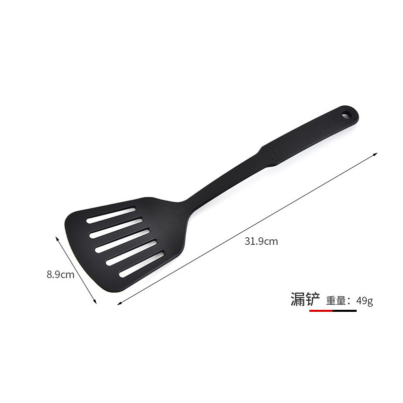 工厂直供尼龙厨具不粘锅煎铲汤勺更意粉爪烹饪勺铲尼龙厨具套装|undefined