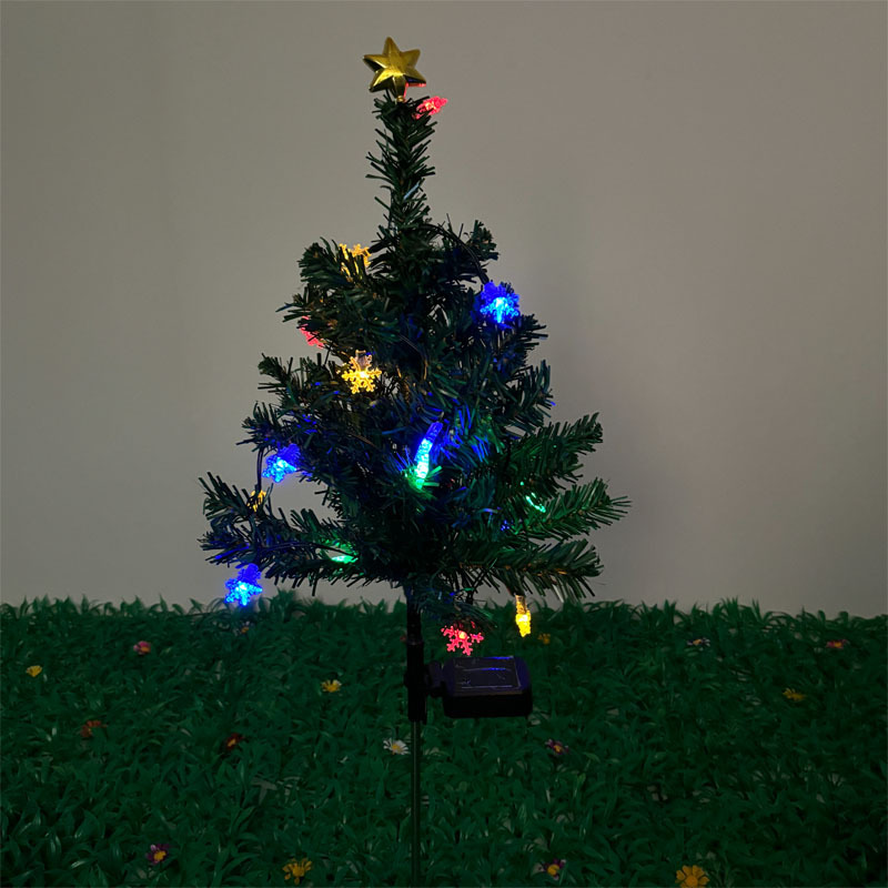 태양 눈 크리스마스 트리