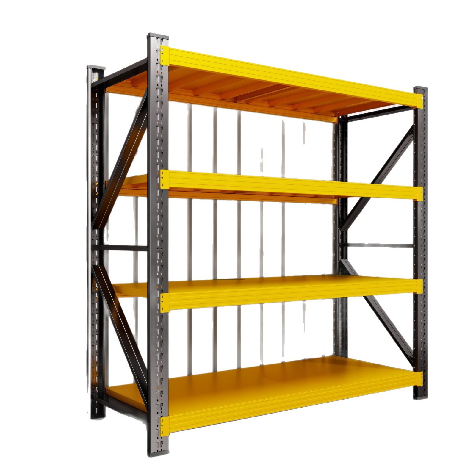 Almacén estante de almacenamiento estante de múltiples capas hogar súper carga expreso balcón de almacenamiento supermercado snacks sótano image 6