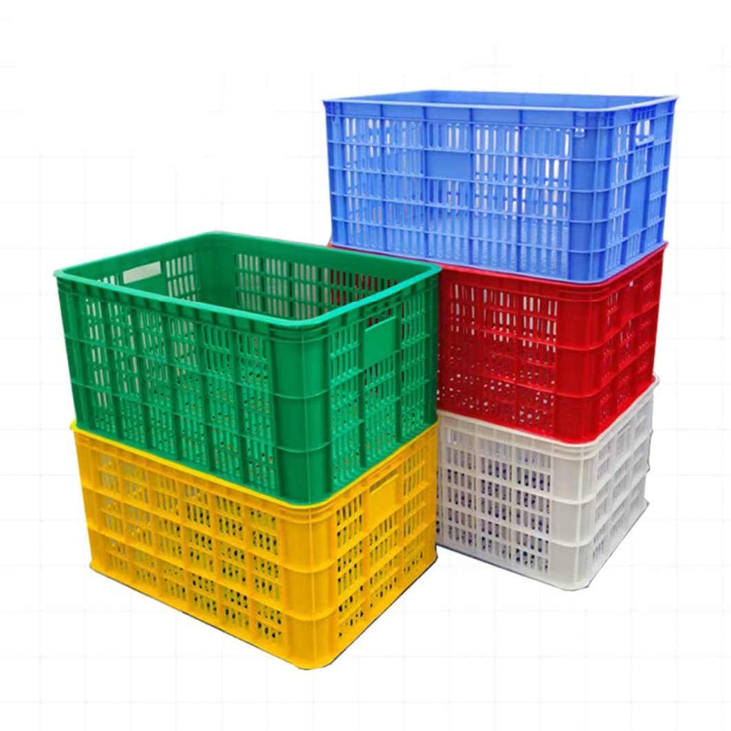 3#多功能塑料周转箩 3号仓储塑胶框 物料收纳箱 挑拣分类整理筐