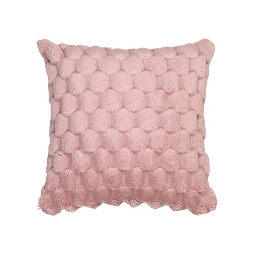 Best-selling style modern fashionable simple style tortoiseshell pattern short rabbit fur embroidered cushion cover