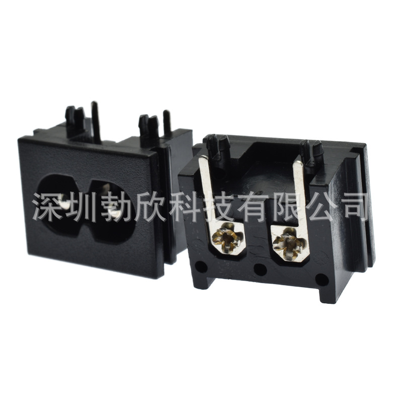 AC电源插座 8字插座 八字插座 品字插座 梅花插座 BX-180-A01