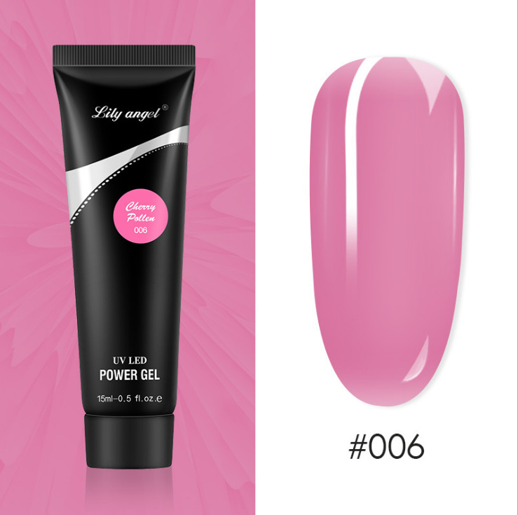 Pegamento de extensión especial transfronterizo 15/30ML traje de Arte de uñas extensión rápida modelo de cristal gel UV fototerapia pegamento